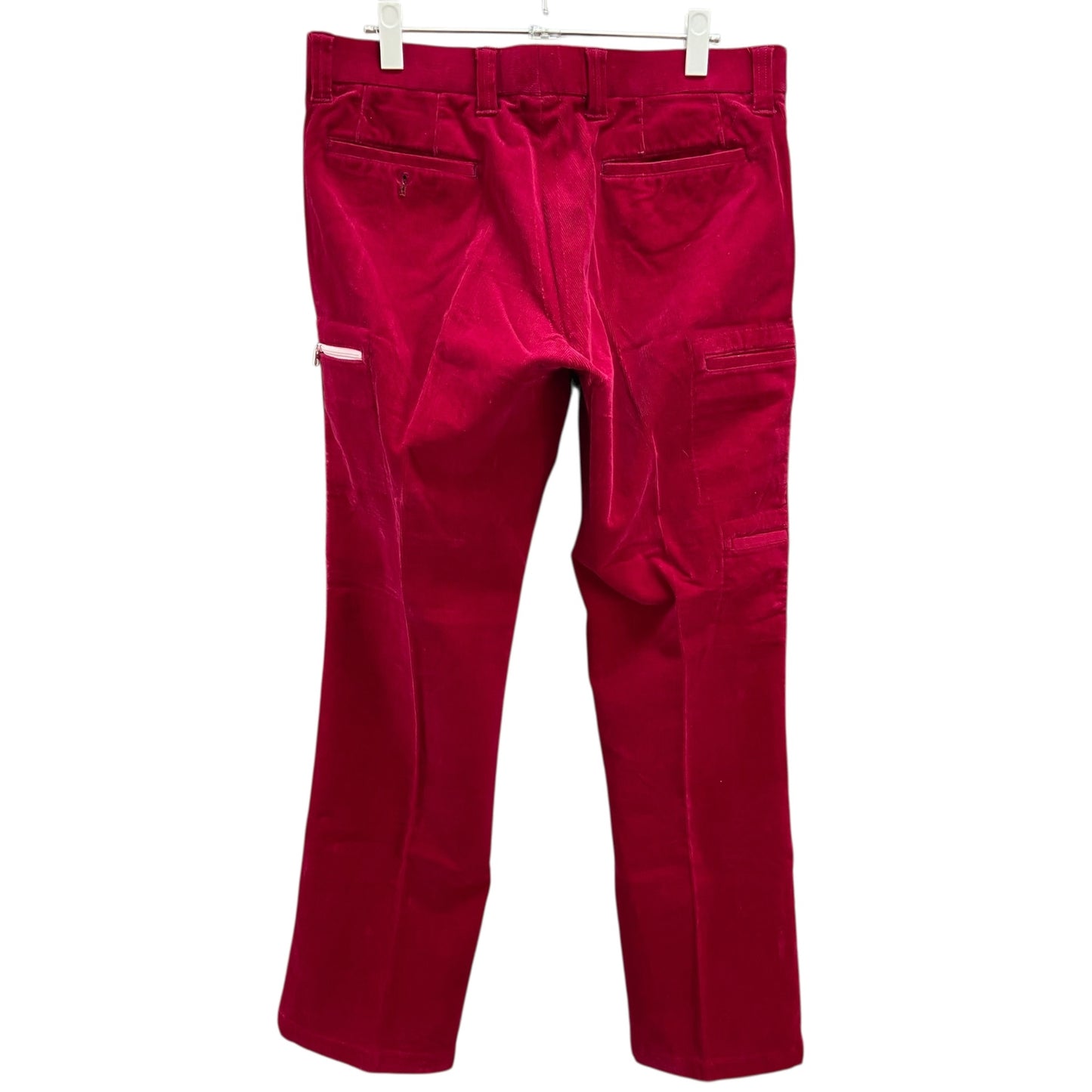 BLOOD SHIFT　メンズ　ボトムス　コーデュロイ　ワンポイントロゴ　パンツ　ズボン　スラックス　男性用　ゴルフアパレル　ブラッドシフト