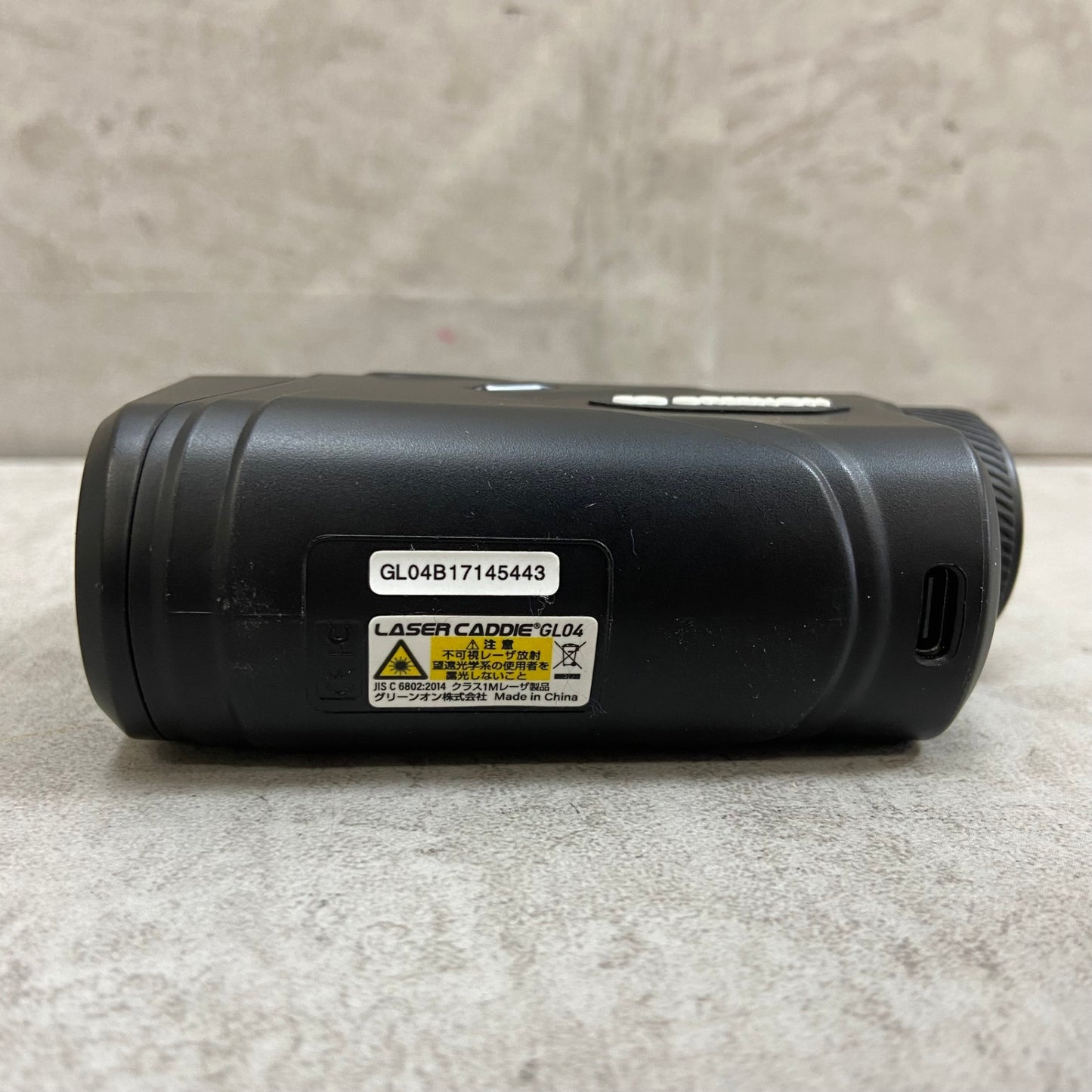 グリーンオン レーザーキャディGL04 ゴルフ レーザー距離計 ブラック ラウンドアクセサリー アイテム GREEN ON LASER CADDIE