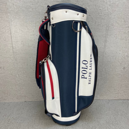 ポロ　ラルフローレン　ゴルフ用　キャディバッグ　カート式　ポリエステル　POLO　RALPH　LAUREN