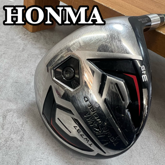 ホンマ　ツアーワールド　TW737　メンズゴルフ　3W　R　15°　右利き用　フェアウェイウッド　スプーン　HONMA　TOUR WORLD