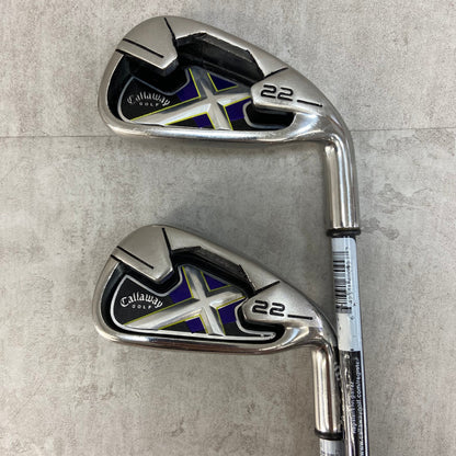 キャロウェイ　X22　メンズゴルフ　アイアンセット　2本　R　右利き用　3番　4番　ロング　Callaway