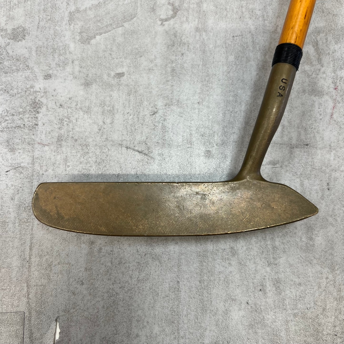 キャロウェイ　ミルドフェース　MF-3　メンズゴルフ　パター　木製シャフト　約35インチ　Callaway　MILLED FACE
