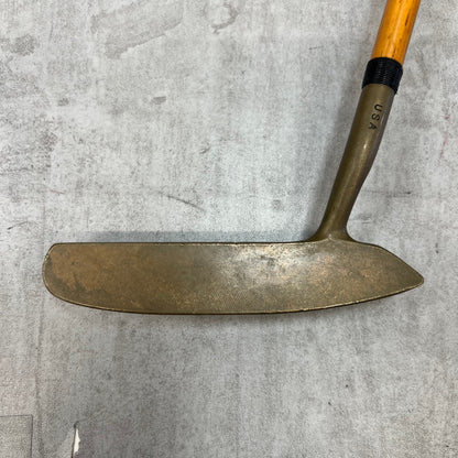 キャロウェイ　ミルドフェース　MF-3　メンズゴルフ　パター　木製シャフト　約35インチ　Callaway　MILLED FACE