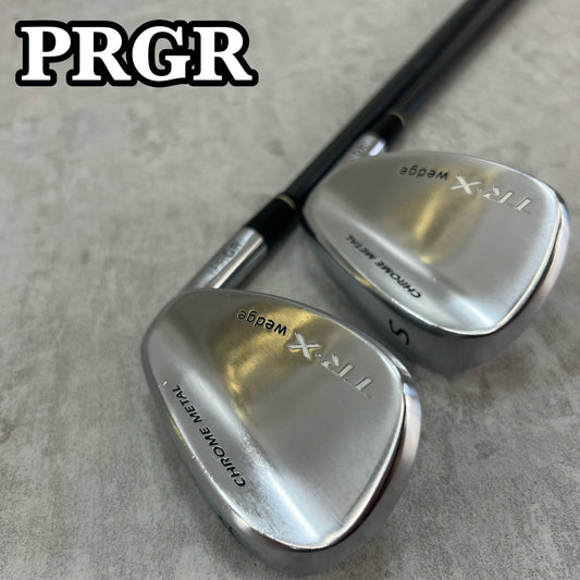 プロギア　TR・X メンズゴルフ　ウェッジセット　2本　SR 右利き用　アプローチ　サンド　PRGR