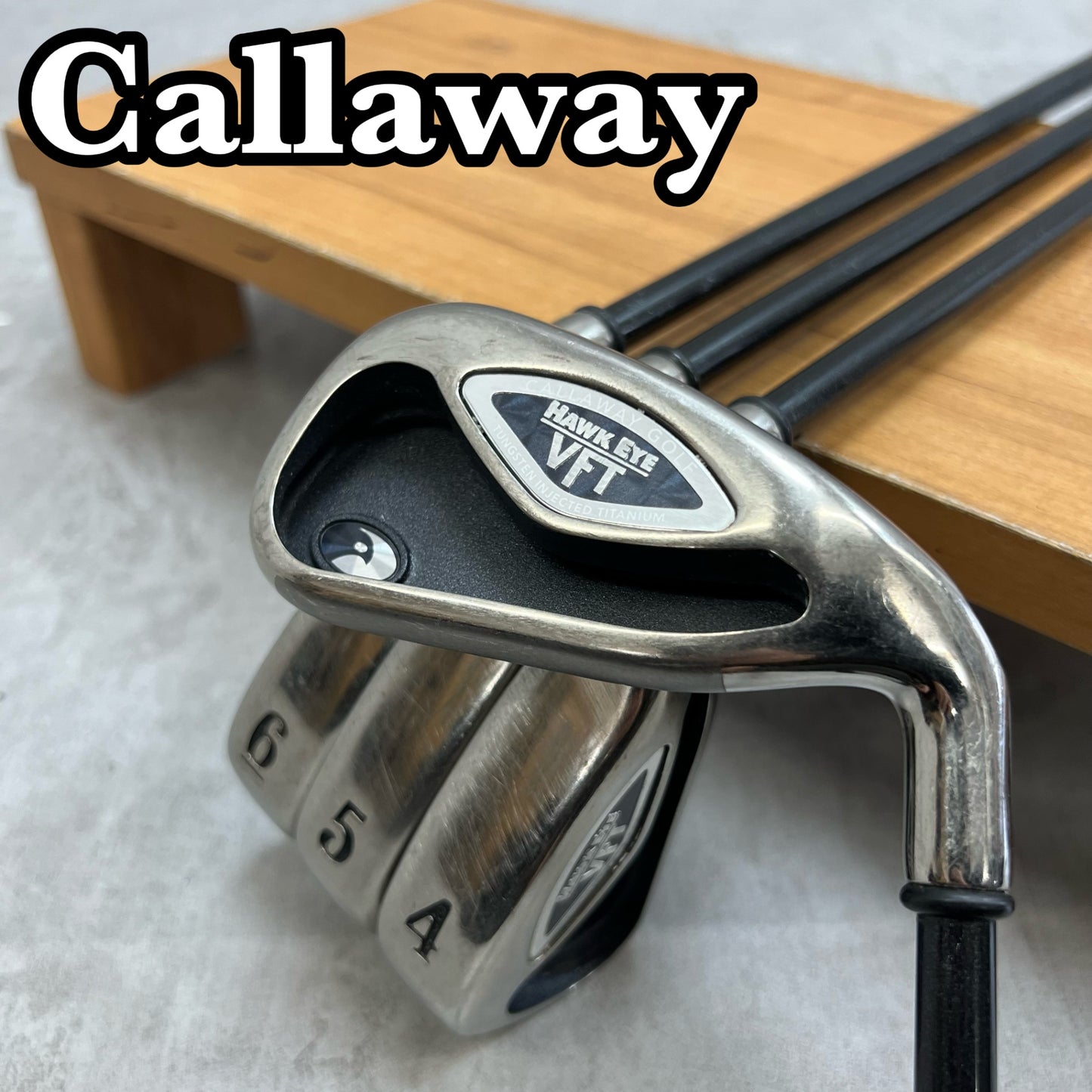 Callaway キャロウェイ HAWK EYE VFT ホークアイ VFT メンズゴルフ アイアンセット 3-6 4本 右利き カーボン R