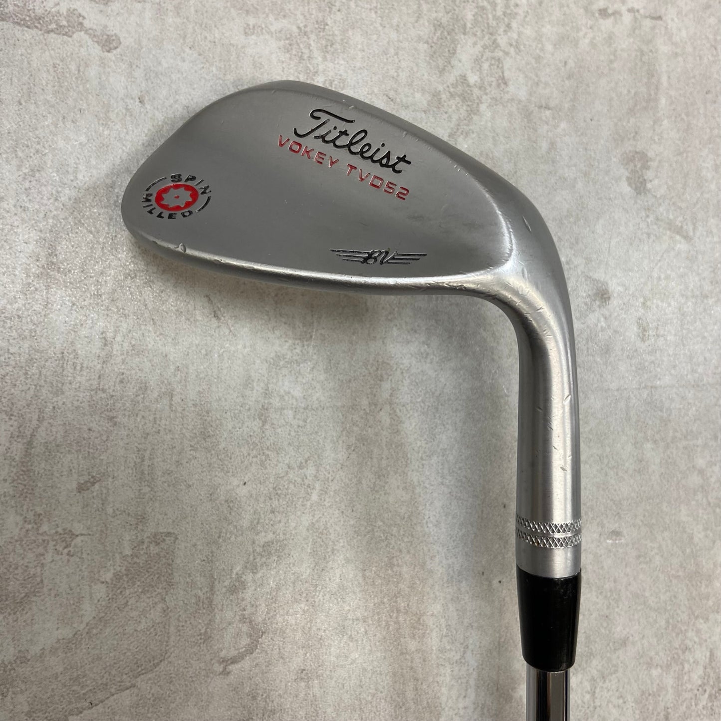 タイトリスト　ボーケイ　TVD52　メンズゴルフ　ウェッジ　右利き用　52°　アプローチ　AW　Titleist　VOKEY