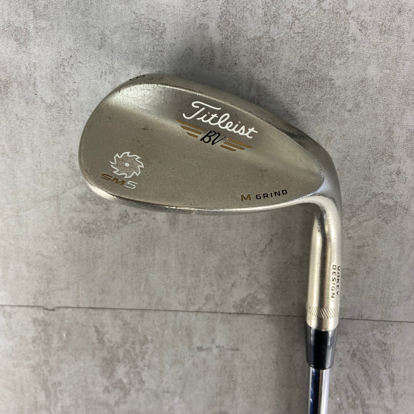 タイトリスト　ボーケイデザイン　SM5　M GRIND　メンズゴルフ　サンドウェッジ　SW　右利き用　WEDGE　Titleist　VOKEYDESIGN