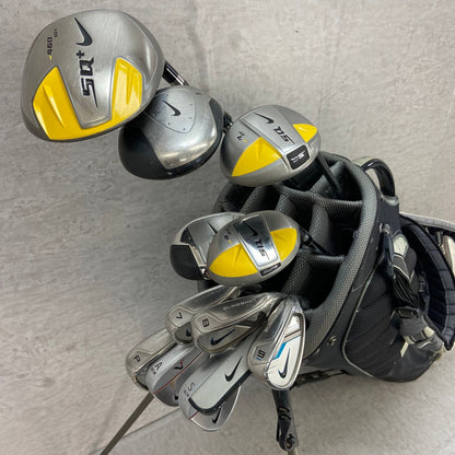 NIKE　ナイキ　メンズゴルフ12本セット　右利き用　キャディバッグ　初心者おすすめ　入門用