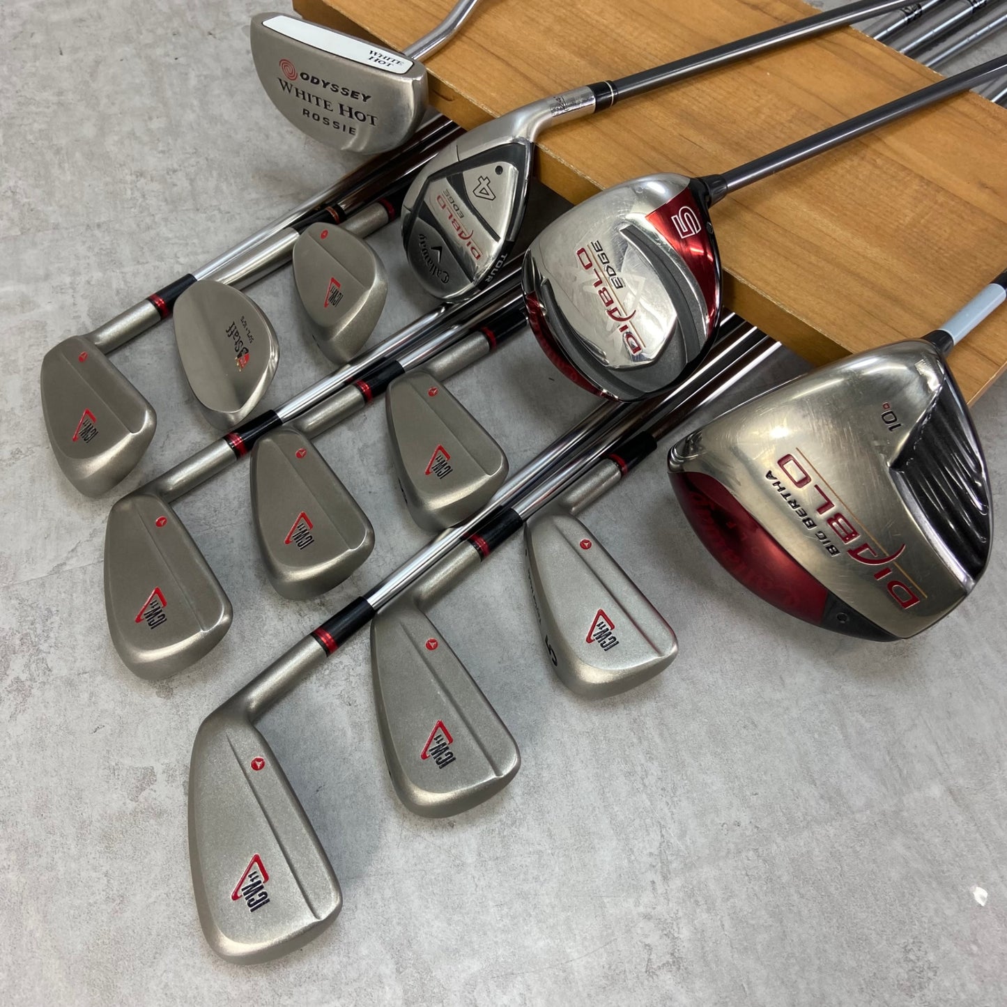 キャロウェイ　タイトリスト　メンズゴルフ　クラブセット　13本　右利き用　Callaway　Titleist