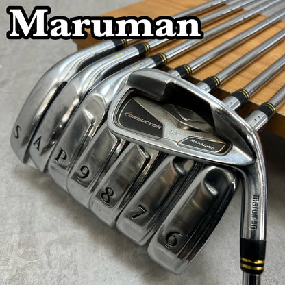 マルマン　コンダクター　LX　メンズゴルフ　アイアン８本セット　R　右利き用　maruman CONDUCTOR 　日本シャフト　N.S.PRO