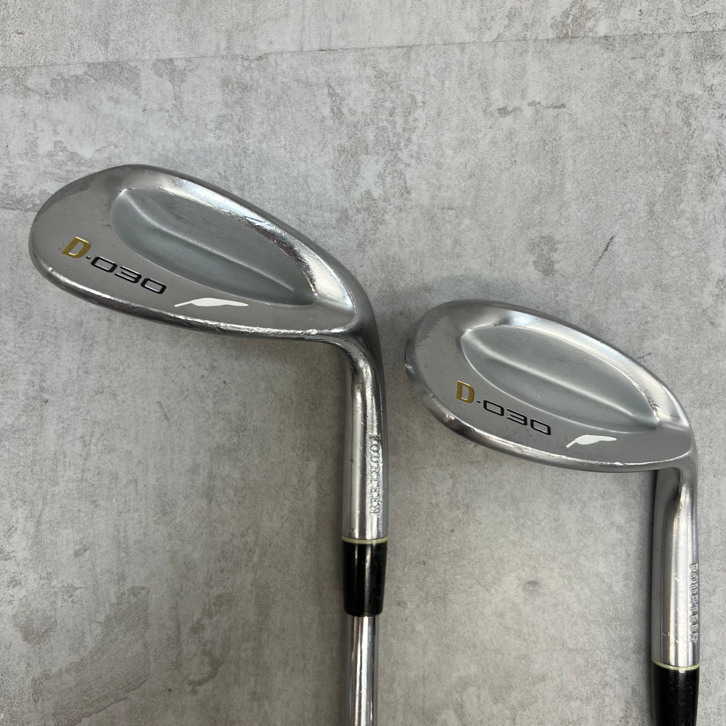 FOURTEEN　フォーティーン　Ｄ・030　メンズゴルフ　Wedge　ウェッジ2本セット　RW　ランニングウェッジ　SW　サンドウェッジ　右利き用