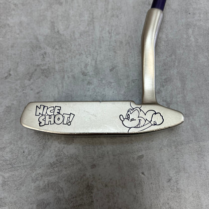 ディズニースポーツ　ミッキーマウス　レディースゴルフ　パター　右利き用　ピン型　33インチ　DISNEY SPORTS　MICKEY MOUSE