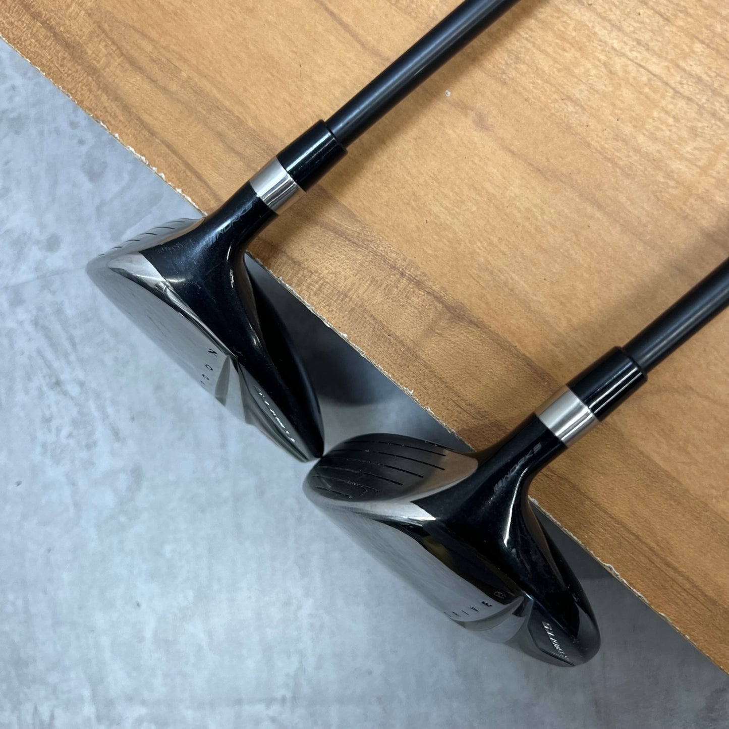 ワークスゴルフ　フォーサイト　メンズ　ウッド2本セット　R　右利き用　グラウンドドライバー　フェアウェイウッド　WORKS　FORESIGHT