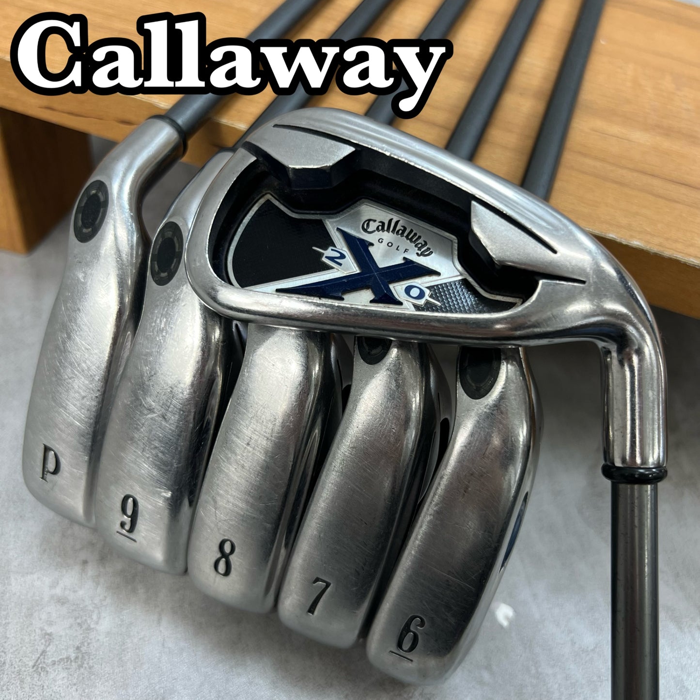 キャロウェイ　X20　メンズゴルフ　アイアンセット　6本　R　右利き用　Callaway