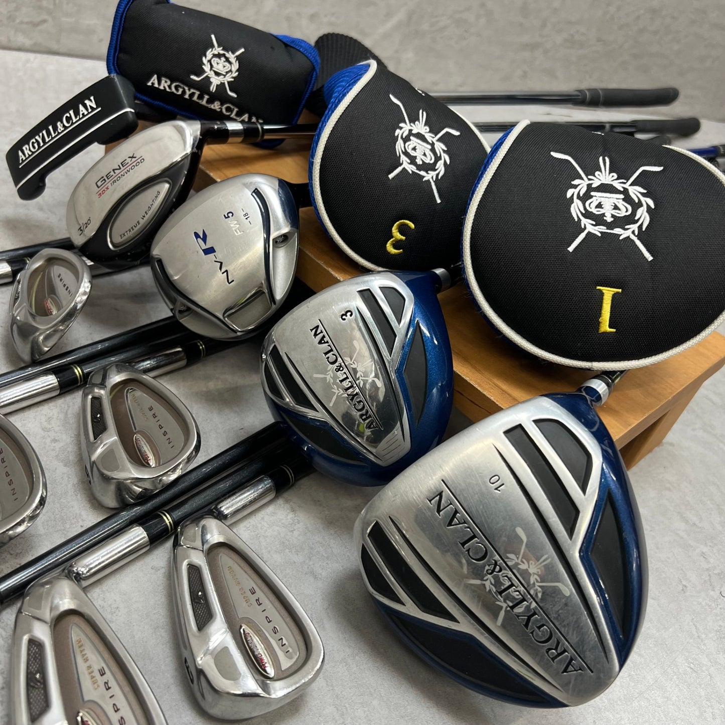 アーガイルアンドクラン　キャスコ　メンズゴルフ　クラブセット　14本　右利き用　ARGYLL&CLAN　Kasco
