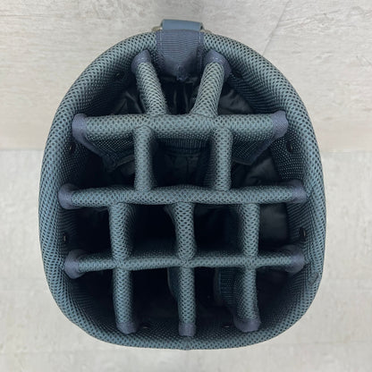 バートン　ゴルフ　カート式キャディバッグ　約9.5型　チェック柄　ナイロン製　BURTON