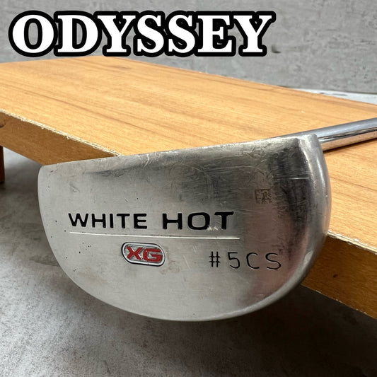 オデッセイ　ホワイトホット　XG　#5CS　メンズゴルフ　パター　右利き用　センターシャフト　マレット　34インチ　ODYSSEY　WHITE　HOT
