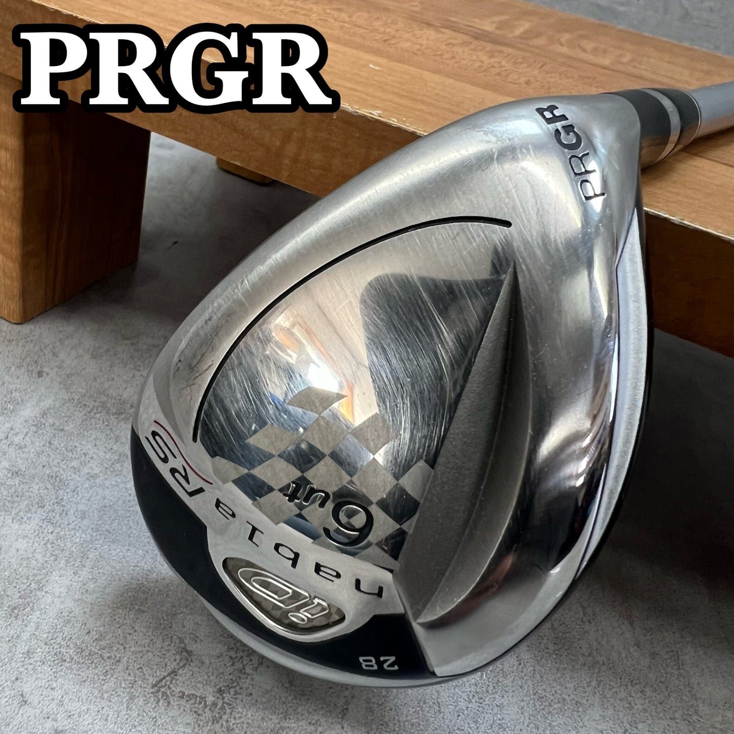 プロギア　nabla RS　レディースゴルフ　6UT　L　28°　右利き用　ユーティリティ　PRGR