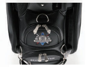 20周年記念　　三菱ケミカル　ディアマナ　ゴルフ用　キャディバッグ　ブラック　黒　カート式　ラウンドアイテム　Diamana