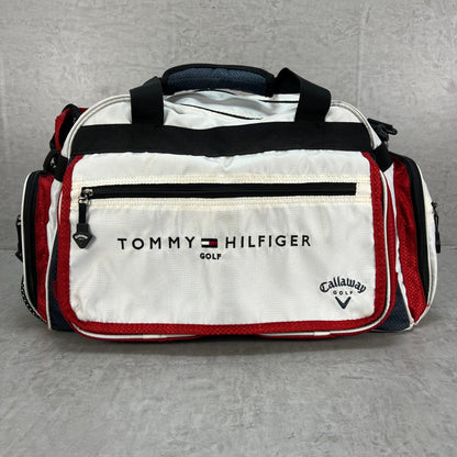 トミーヒルフィガー　キャロウェイ　ゴルフバッグ　ボストンバッグ　旅行バッグ　大型　シューズ収納ポケット　TOMMY HILFIGER　Callaway