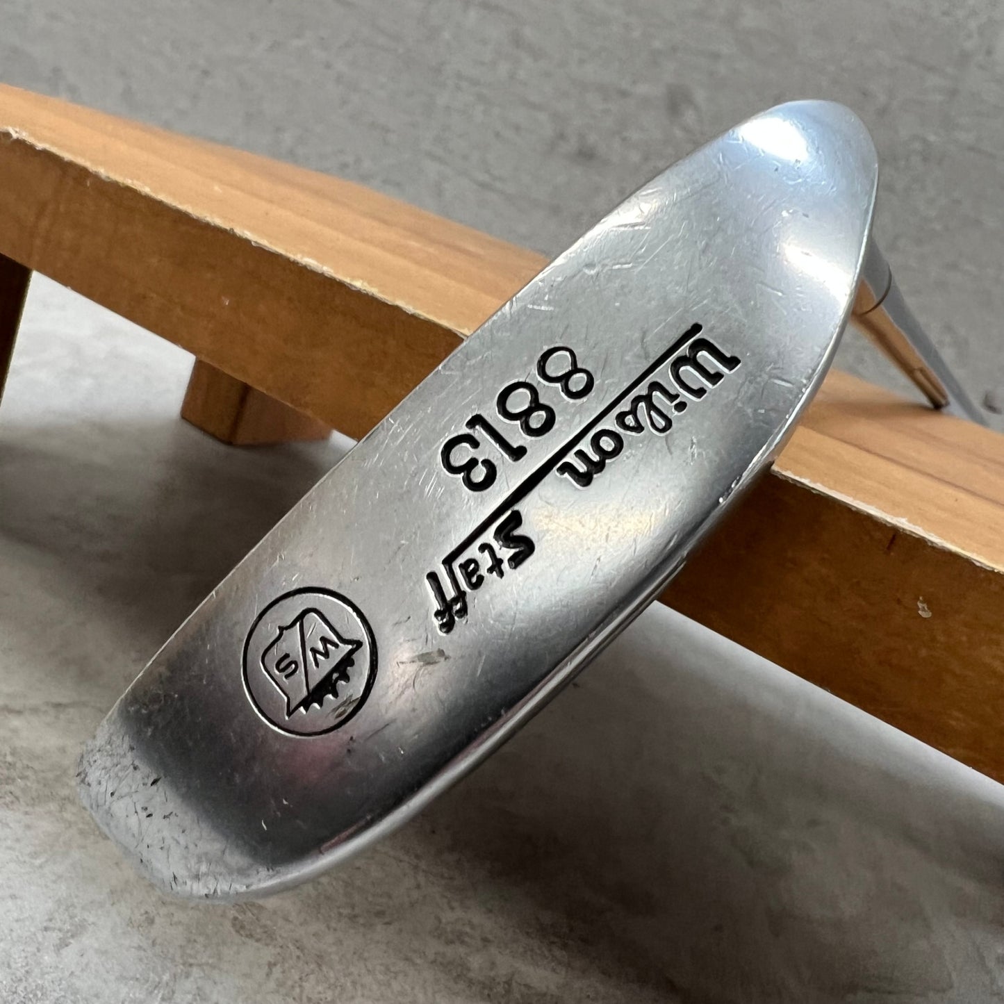 Wilson Staff　ウィルソンスタッフ　8813　メンズゴルフ　PT　パター　ピン型　L字　35.4インチ　右利き用