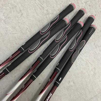 プロギア スウィープ レディースゴルフ クラブ11本セット 右利き用 M-30 L PRGR SWEEP ヘッドカバー付き