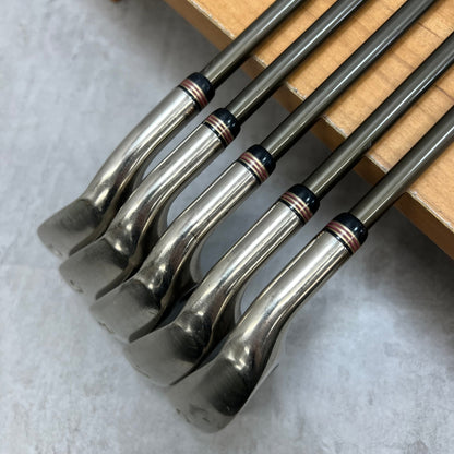 PRGR プロギア TRX505 メンズゴルフ アイアンセット 右利き 6番〜PW 5本 カーボン R2