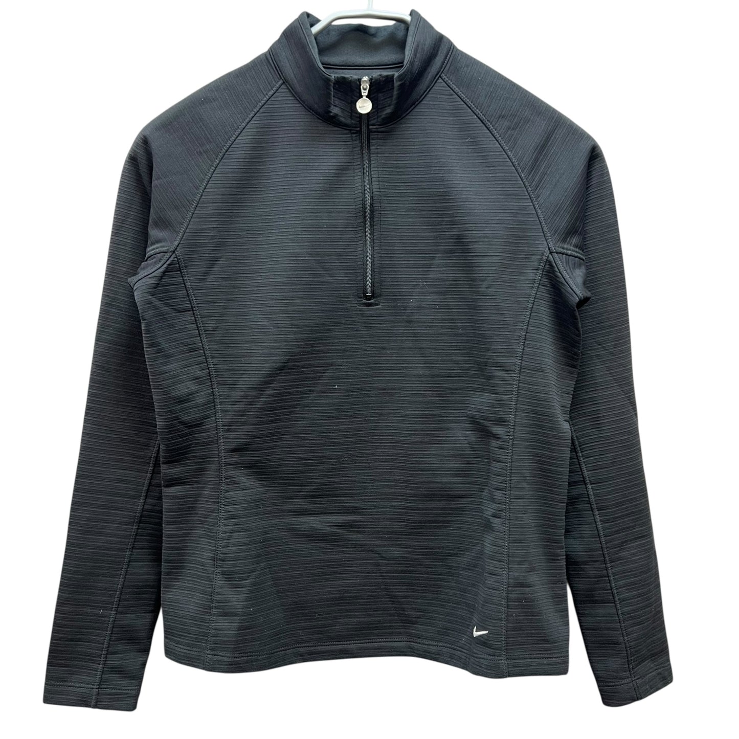 Nike　レディースゴルフウェア　長袖トップス　M　ハーフジップ　ブラック　黒　ナイキ　アパレル　トレーナー