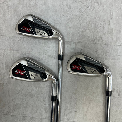 キャロウェイ　レイザーX　メンズゴルフ　アイアンセット　7本　S　右利き用　Callaway　RAZR