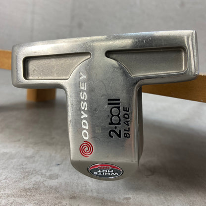 オデッセイ　ホワイトホット　XG 2ボール　ブレード　メンズゴルフ　パター　右利き用　ODYSSEY 　WHITW HOT　XG  2・ball   BLADE