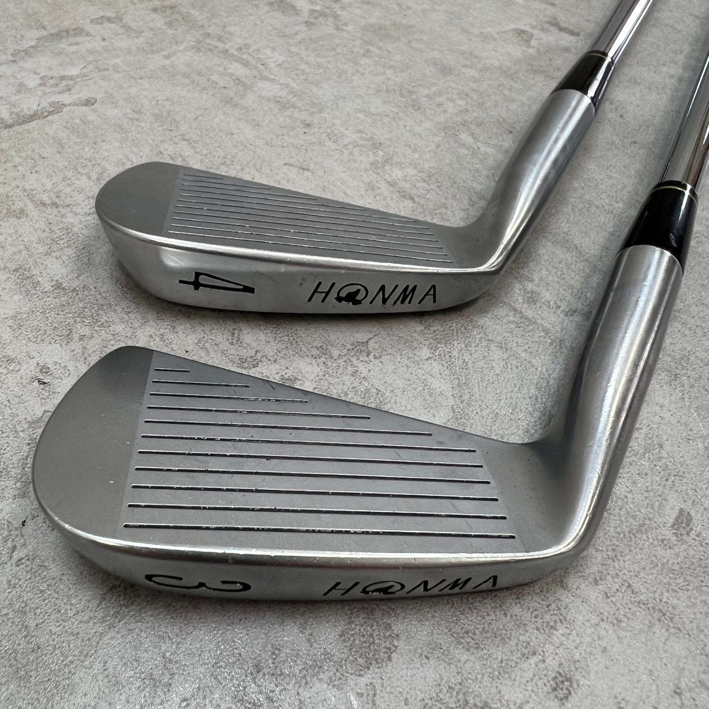 HONMA GOLF　ホンマゴルフ　PP-117　STAFFMODEL　メンズゴルフ　3番アイアン　4番アイアン　2本セット　S　右利き用