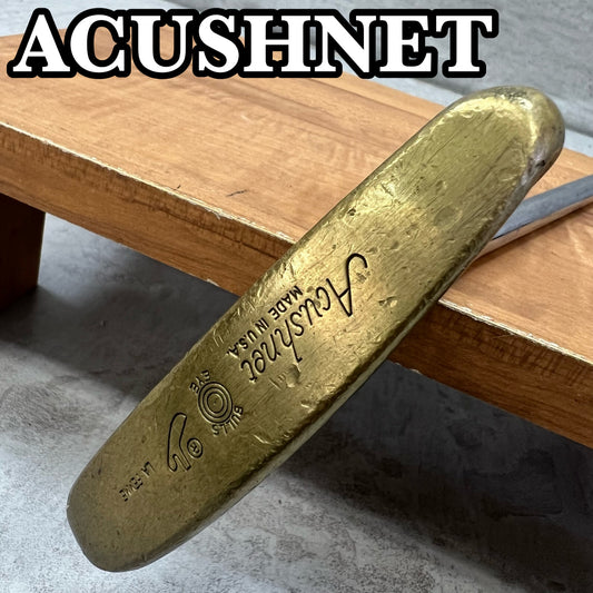 アクシネット　ブルズアイ　メンズゴルフ　パター　右利き用　約34インチ　ACUSHNET　BULLS EYE
