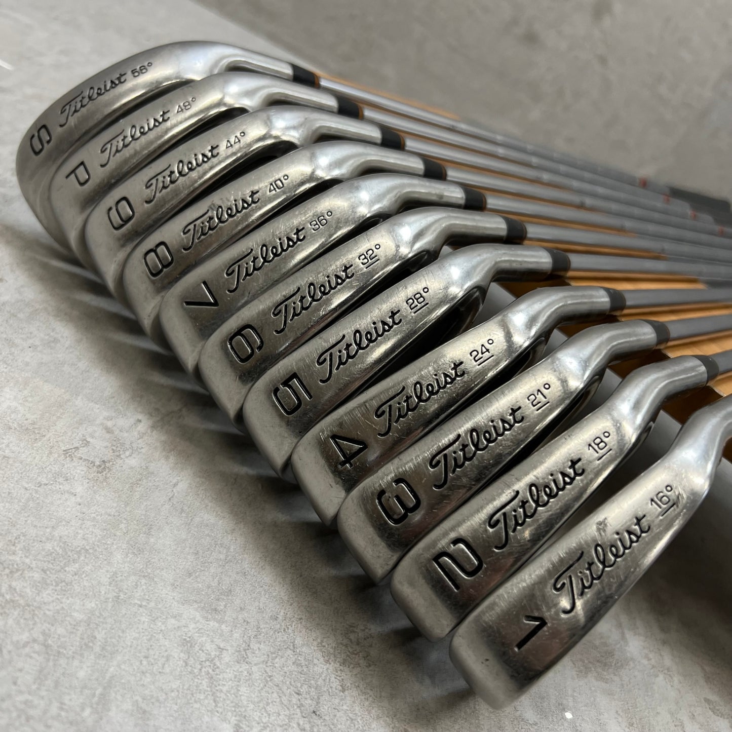 希少な1番から　Titleist タイトリスト DCI メンズゴルフ アイアンセット 1-SW 11本 右利き スチール S