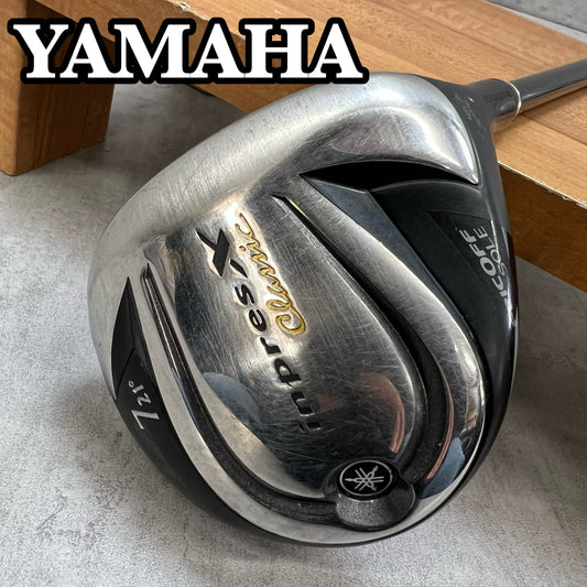 ヤマハ　インプレスX　クラシック　メンズゴルフ　7W　R　21°　右利き用　フェアウェイウッド　YAMAHA　inpres Classic