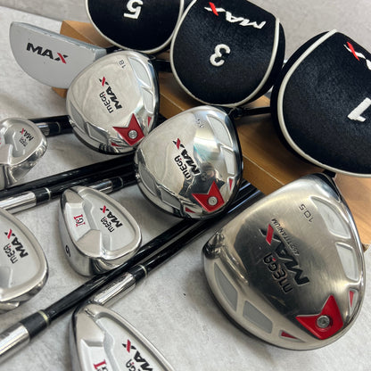 メガ　マックス　メンズゴルフ　クラブセット　11本　SR　右利き用　MEGA　MAX