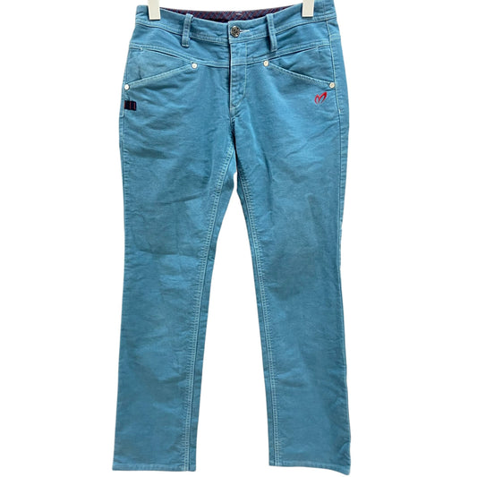 マスターバニーエディション　レディースゴルフウェア　パンツ　0サイズ　ブルー系　MASTER BUNNY EDITION　ズボン　アパレル