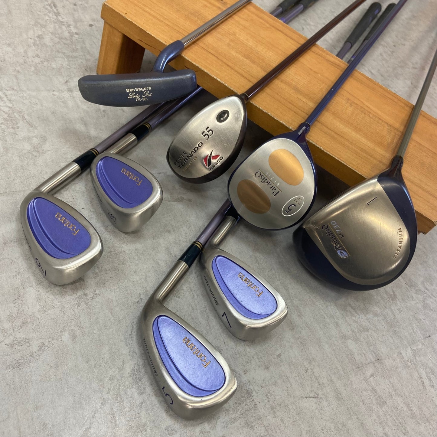 ブリヂストン　キャスコ　レディースゴルフ　クラブセット　8本　L　右利き用　BRIDGESTONE　Kasco