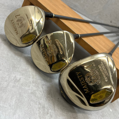 マジェスティ　バンキッシュ　メンズゴルフ　ウッド3本セット　R　右利き用　ドライバー　フェアウェイウッド　MAJESTY　VANQUISH