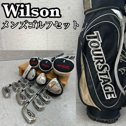 ウィルソン　ツアーステージ　メンズゴルフ　クラブセット　8本　R　右利き用　Wilson TOURSTAGE