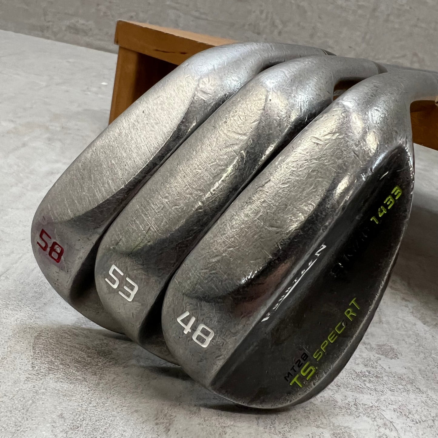 2000本限定品　FOURTEEN　フォーティーン　MT28　T.S　SPEC　RT　メンズゴルフ　ウェッジ3本セット　PW　ピッチング　AW　アプローチ　SW　サンド　48、53、58°　S　右利き用