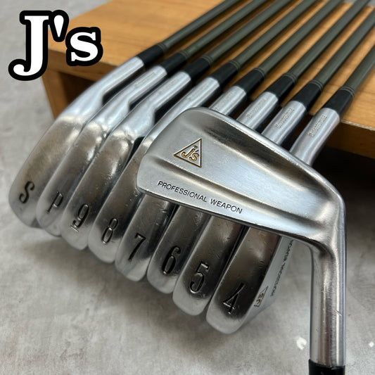 BRIDGESTONE ブリヂストン J's ジェイズ プロフェッショナル メンズゴルフ アイアンセット 3-SW 9本 右利き カーボン S