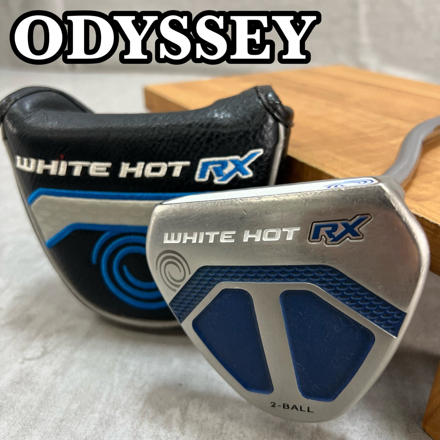 オデッセイ　ホワイトホット　RX　2ボール　メンズゴルフ　パター　右利き用　ODYSSEY　WHITE　HOT　2-BALL