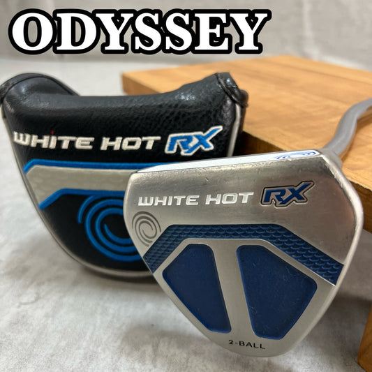 オデッセイ　ホワイトホット　RX　2ボール　メンズゴルフ　パター　右利き用　ODYSSEY　WHITE　HOT　2-BALL