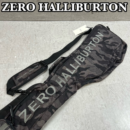 ZERO HALLIBURTON ゼロハリバートン ゴルフクラブケース ZHG-CB1 ブラックカモフラ 46インチ対応 軽量0.8kg ショルダー付き