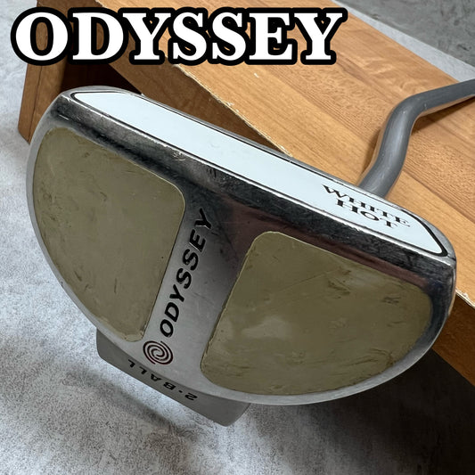 オデッセイ　ホワイトホット　2ボール　メンズゴルフ　パター　右利き用　34インチ　ネオマレット　ODYSSEY  WHITE HOT