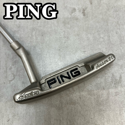 PING　ピン　Anser2i	メンズ　男性	ゴルフ	PT パター　ピン型　クランク　35.0	インチ	右利き用　アンサー2i