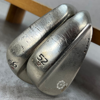 タイトリスト　ボーケイデザイン　SM5　メンズゴルフ　ウェッジ2本セット　S200　右利き用　アプローチ　サンド　52° 56° Titleist　VOKEY DESIGN