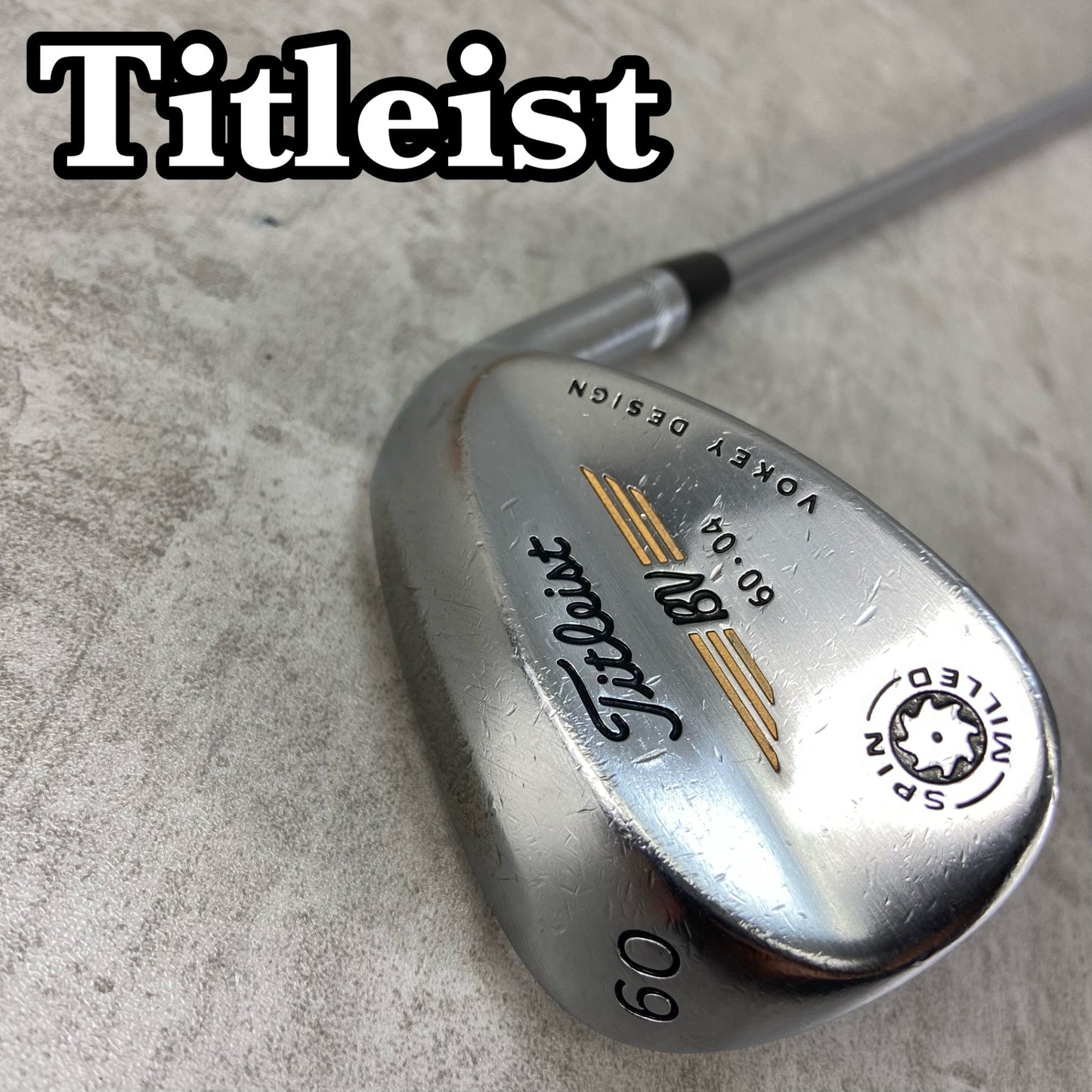 タイトリスト　ボーケイデザイン　メンズゴルフ　ロブウェッジ　LW　右利き用　S　Titleist　VOKEYDESIGN