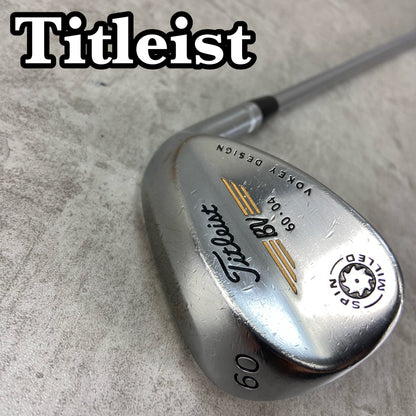 タイトリスト　ボーケイデザイン　メンズゴルフ　ロブウェッジ　LW　右利き用　S　Titleist　VOKEYDESIGN