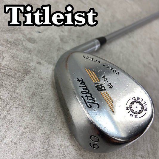 タイトリスト　ボーケイデザイン　メンズゴルフ　ロブウェッジ　LW　右利き用　S　Titleist　VOKEYDESIGN